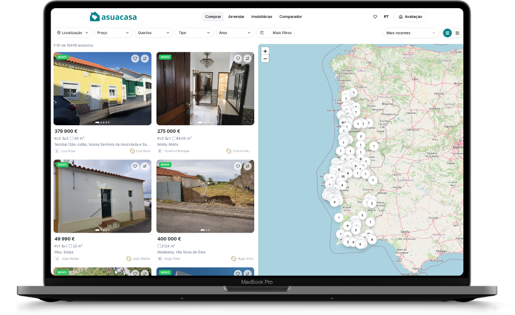 ASUACASA - portal imobiliário