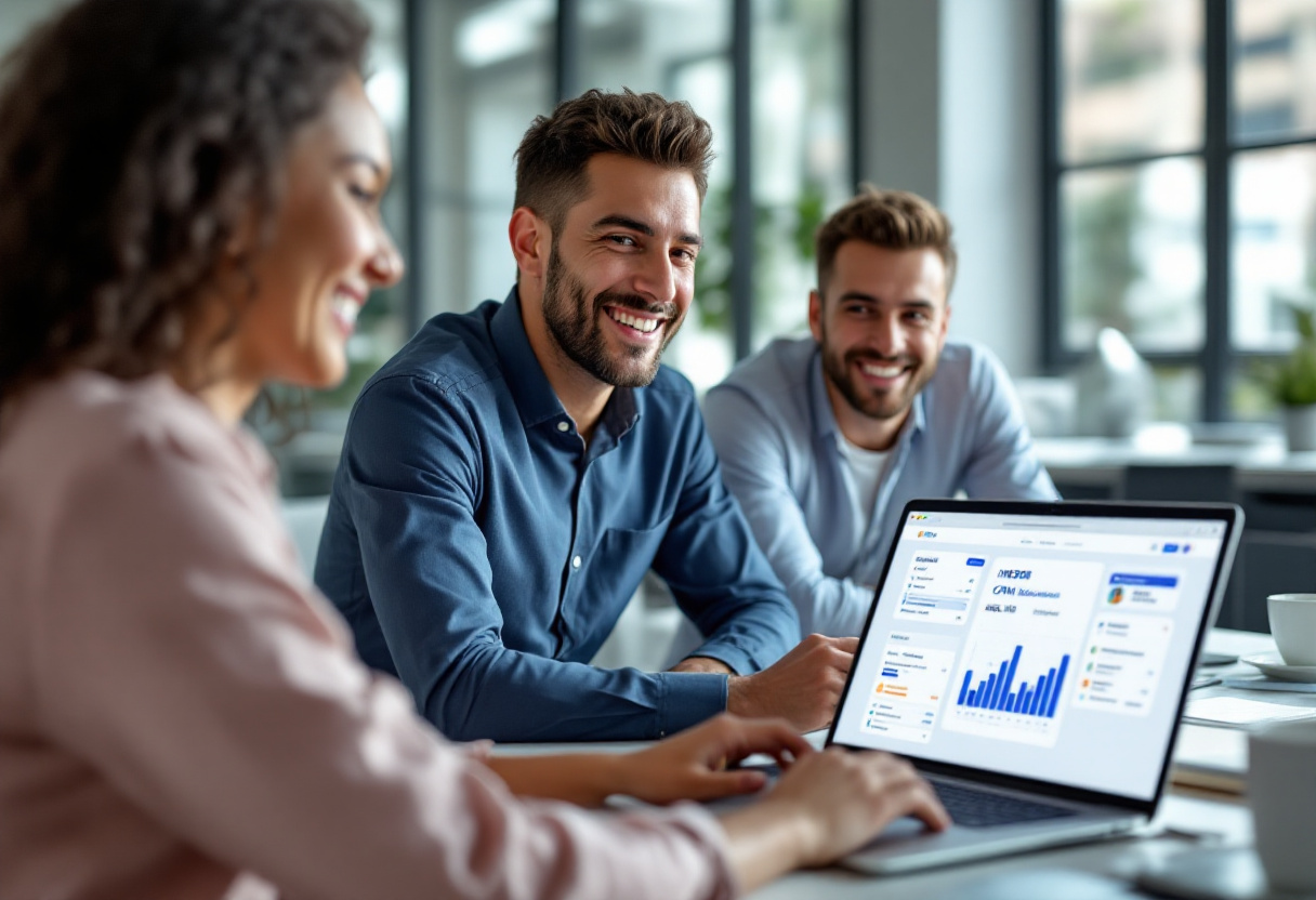 Equipe imobiliária
